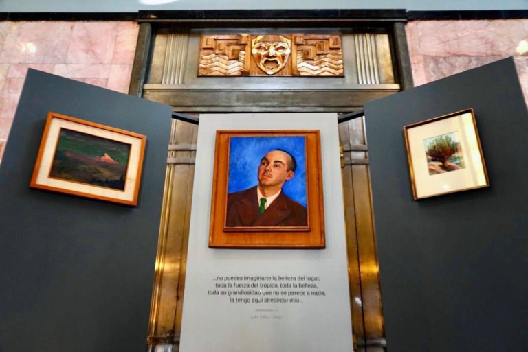 Entregan en donación al pueblo de México colección de arte del poeta Carlos Pellicer Cámara