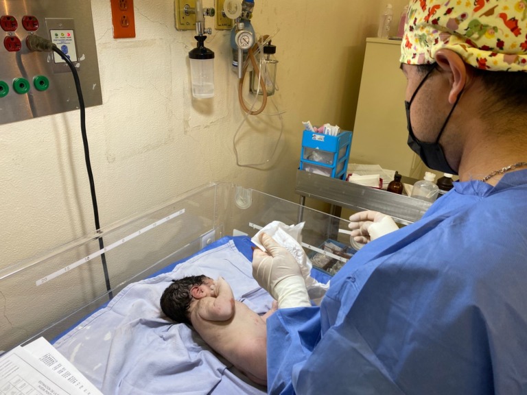 Nace primer bebé de 2022 en el Hospital General Regional de Iztapalapa