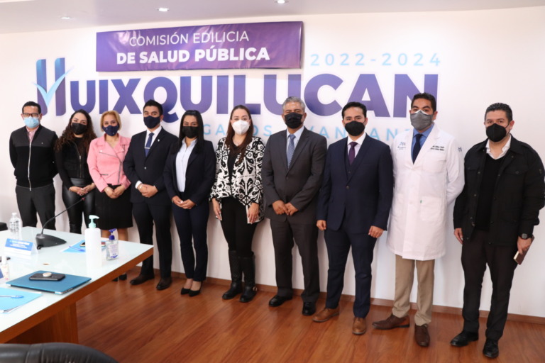 INSTALAN COMISIÓN DE SALUD PÚBLICA PARA MANTENER UN HUIXQUILUCAN SANO