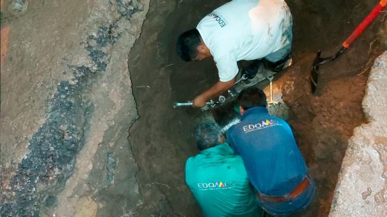 RECUPERA CAEM 321 LITROS DE AGUA POTABLE POR SEGUNDO CON LA REPARACIÓN DE FUGAS EN EL EDOMÉX