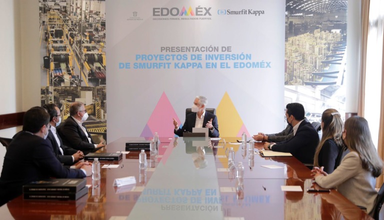 La empresa Smurfit Kappa invertirá en Edoméx 300 mdd: Alfredo Del Mazo