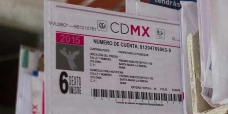 Este lunes vence descuento en pago del Predial 2022 en CDMX
