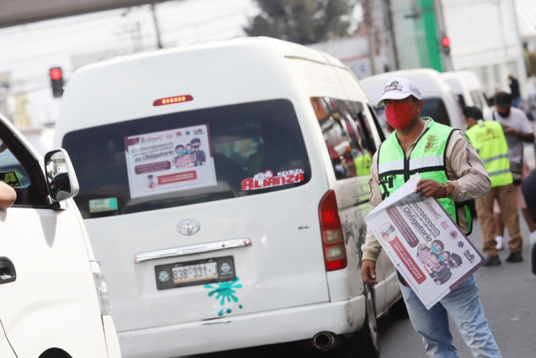 Ecatepec logra reducir contagios de Covid-19 con uso obligatorio de cubrebocas