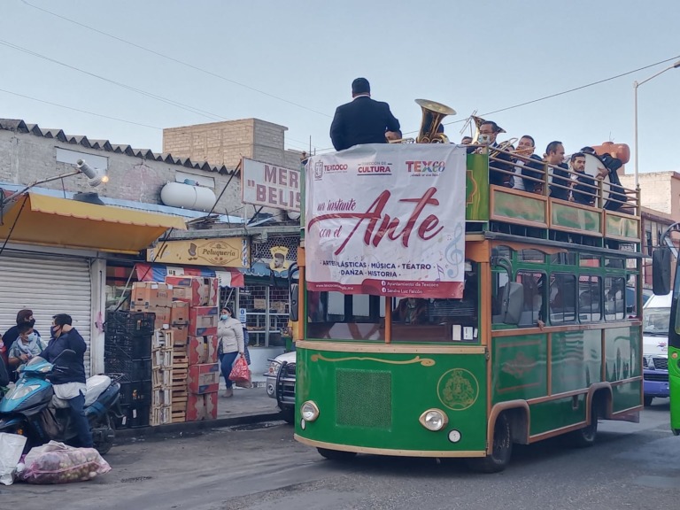 SORPRENDEN A TEXCOCANOS CON “UN INSTANTE CON EL ARTE”