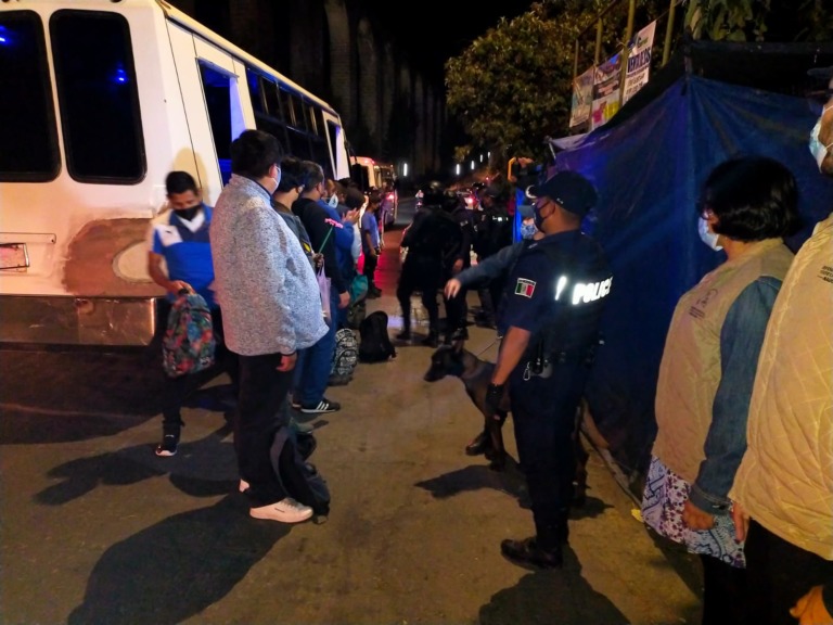 ASEGURA POLICÍA DE NAUCALPAN A 32 PERSONAS DURANTE OPERATIVO RASTRILLO