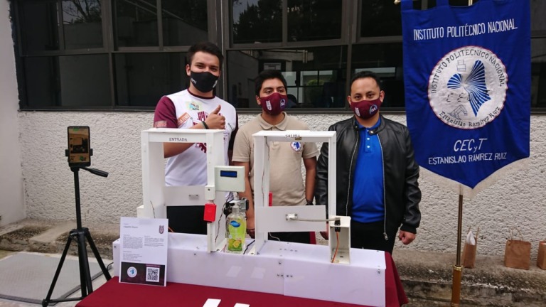 Desarrollan politécnicos sistema automatizado para prevenir contagios por COVID-19 en espacios públicos