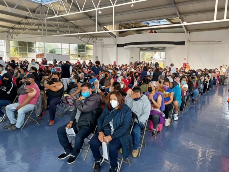 MÁS DE 107 MIL IZCALLENSES ACUDIERON A VACUNARSE EN IZCALLI