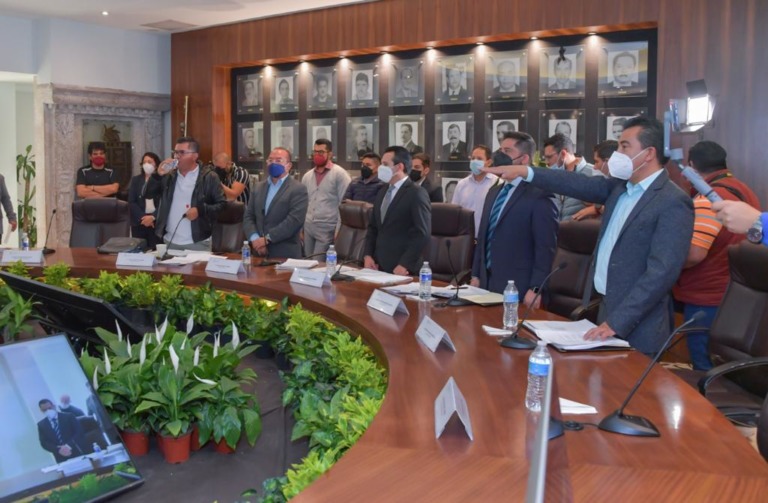 AUTORIZA CABILDO CONVOCATORIA PARA ELECCIÓN DE AUTORIDADES AUXILIARES