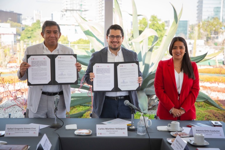INFONAVIT Y SEDUVI ACUERDAN FACILITAR LA AUTOPRODUCCIÓNY MEJORAMIENTO DE VIVIENDA EN LA CDMX