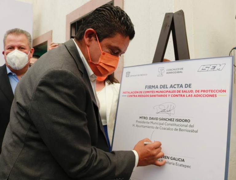 INSTALAN EN COACALCO COMITÉS DE SALUD PARA PREVENCIÓN DE ENFERMEDADES Y RIESGOS SANITARIOS