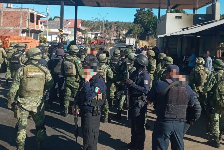 Reportan balaceras en Nuevo San Juan, Michoacán; hay 3 heridos