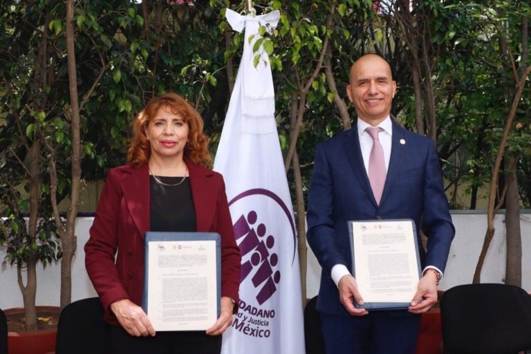 LA ALCALDIA DE MILPA ALTA Y EL CONSEJO CIUDADANO PARA LA SEGURIDAD FIRMAN CONVENIO DE COLABORACION