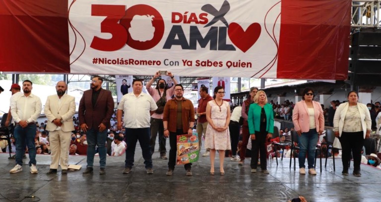 CON MAGNO CIERRE CONCLUYE LA CAMPAÑA 30DÍASXAMLO EN NICOLÁS ROMERO