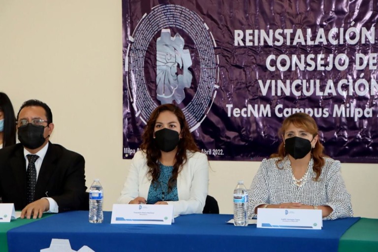 NOMBRAN A JUDITH VANEGAS PRESIDENTA DELCONSEJO DE VINCULACIÓN DEL TecNM MILPA ALTA II