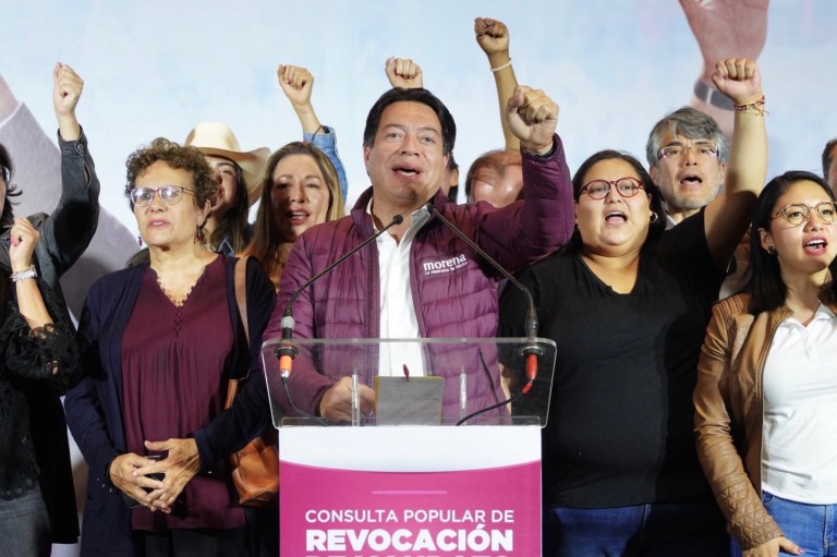 NUESTRO MOVIMIENTO Y NUESTRO PRESIDENTE ESTÁN MÁS FUERTES QUE NUNCA: MARIO DELGADO