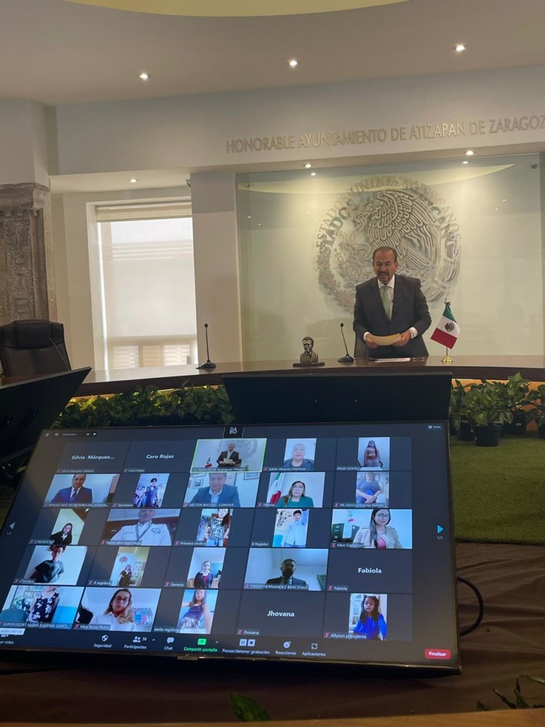 Sesiona por primera vez cabildo infantil en Atizapán de Zaragoza