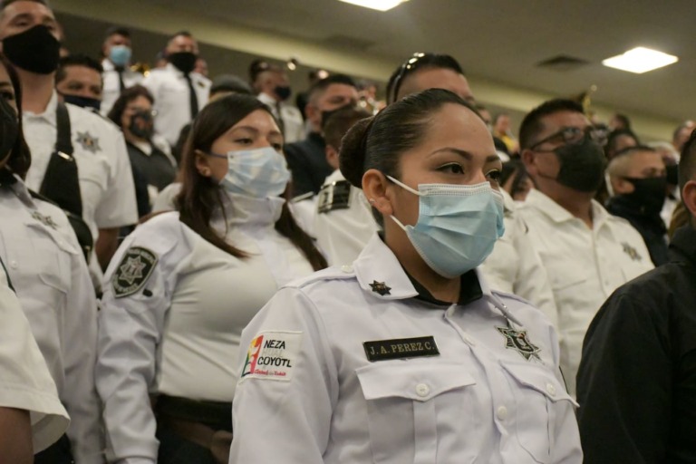 Para fortalecer la seguridad en Nezahualcóyotl se busca contratar policías