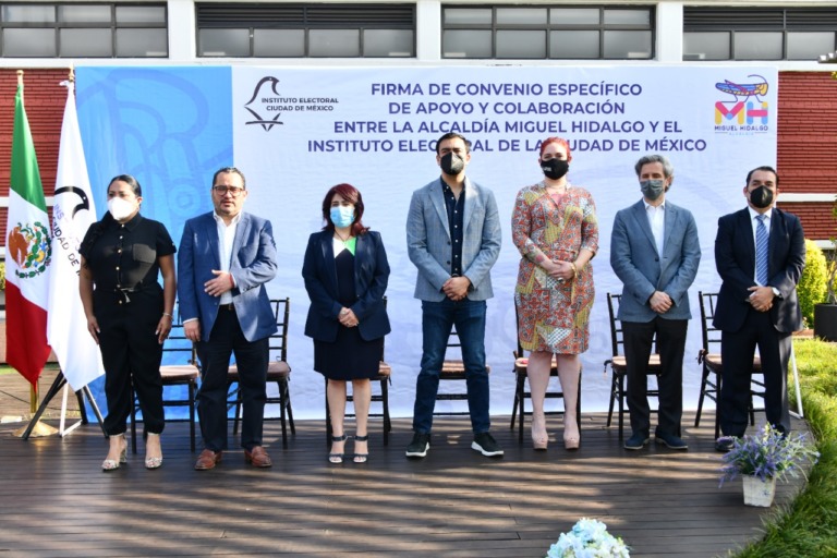 Promoverán ￼IECM y Miguel Hidalgo educación cívica y participación ciudadana 