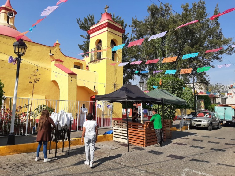 Alistan altares de templos de Xochimilco para visitas de Jueves Santo