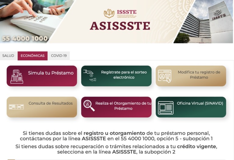 Sortea Issste 45 mil préstamos personales