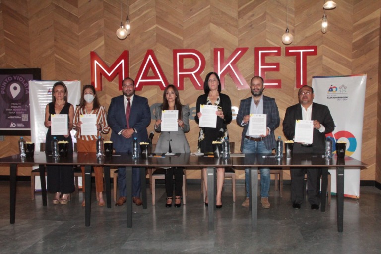 EN ÁLVARO OBREGÓN, COMPLEJOS CINEMEX SE CONVIERTEN EN PUNTOS VIOLETA