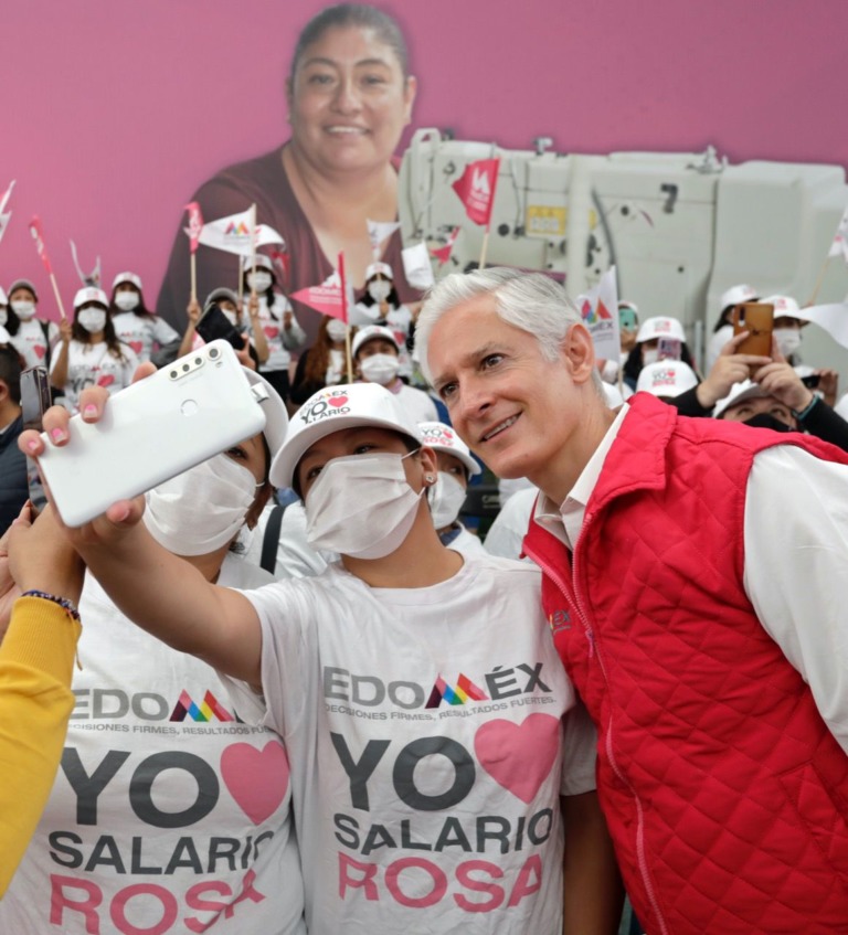 Brinda Salario Rosa mejores oportunidades de desarrollo a las familias: Alfredo Del Mazo