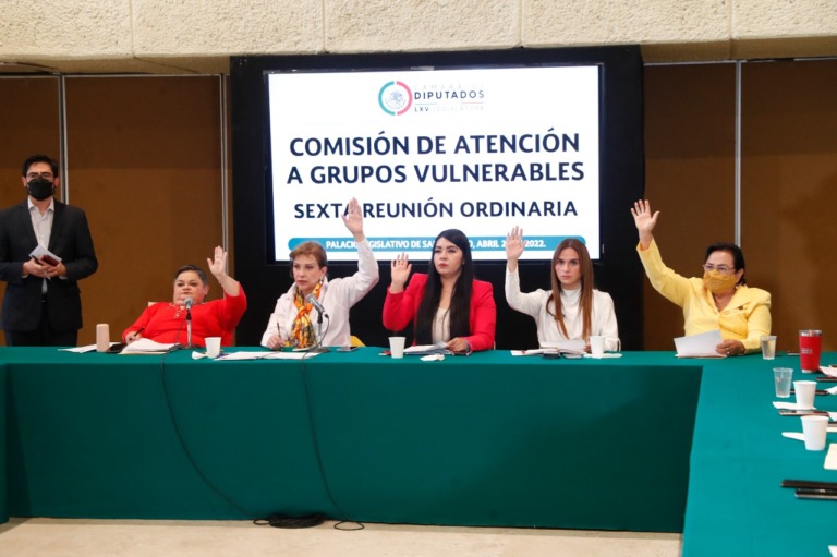 Comisión aprueba dictámenes que garantizan derechos de las personas con discapacidad y adultos mayores