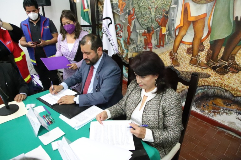 Coyoacán e IECM firman convenio para fortalecer cultura democrática