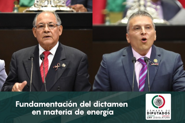 Presidentes de Puntos Constitucionales y de Energía fundamentan dictamen en materia de energía y de acceso a la energía eléctrica