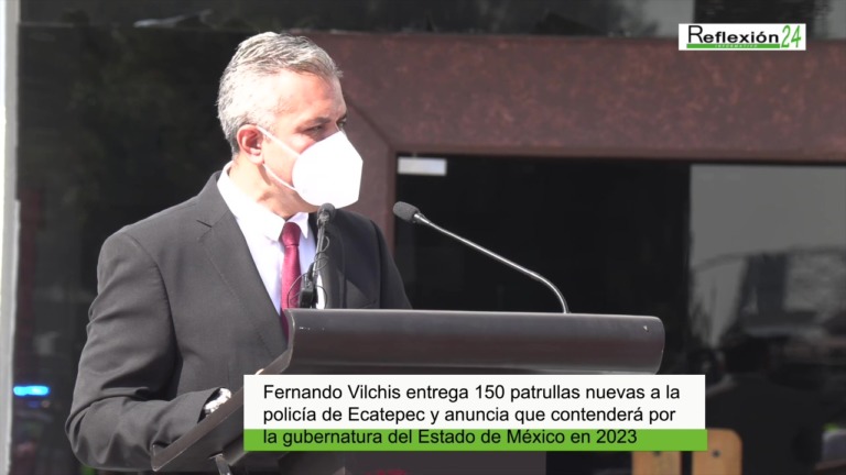 Entregan 150 nuevas patrullas a la policía de Ecatepec