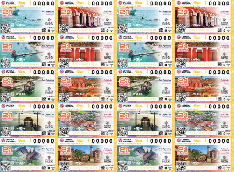 Pueblos Mágicos de Campeche se enaltecen con billete de lotería