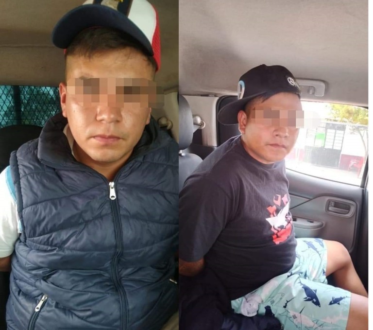 DETIENEN A DOS DELINCUENTES POR ROBO EN TIENDA NETO