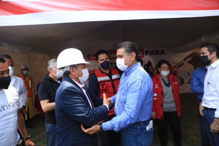 Instala Tony Rodríguez campamento permanente para prevenir inundaciones