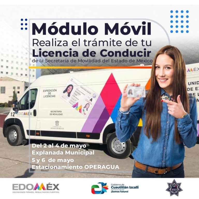 UNIDAD MÓVIL DE EXPEDICIÓN DE LICENCIAS INICIA JORNADA EN LA EXPLANADA MUNICIPAL