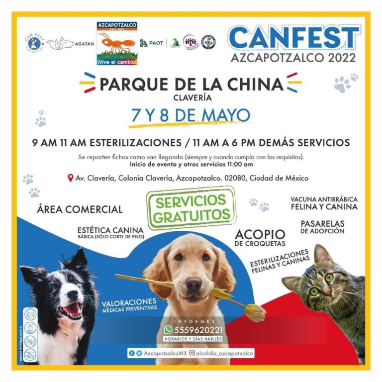 CONVOCA ALCALDÍA AZCAPOTZALCO AL CAN-FEST 2022