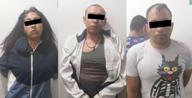 Policía municipal de Tlalnepantla detiene a probable banda dedicada al robo de vehículos con violencia