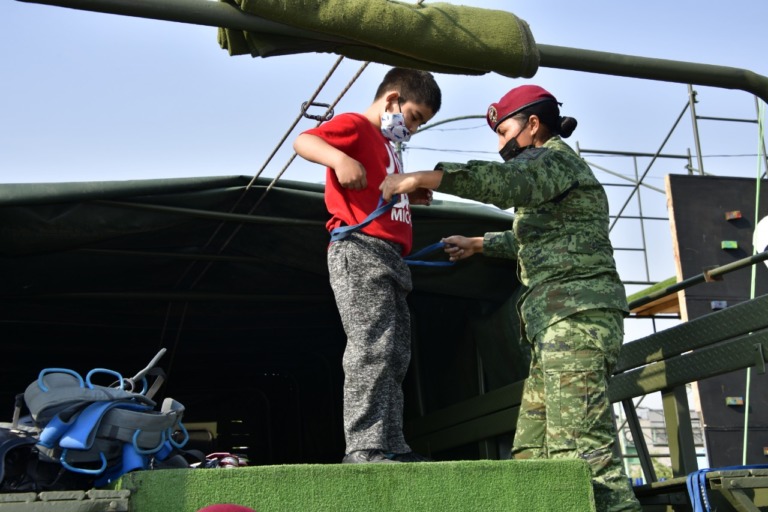 Ejército y Fuerza Aérea Mexicanos inauguran Exposición Militar “La Gran Fuerza de México”