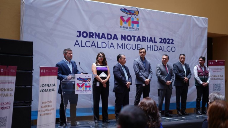 Inicia en Miguel Hidalgo jornada notarial 2022