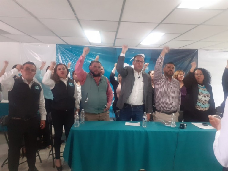 El único presidente de Nueva Alianza es Mario Cervantes Palomino