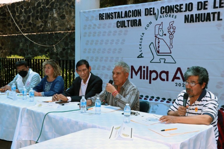 REINSTALA  ALCALDIA MILPA ALTA CONSEJO DE LA LENGUA Y CULTURA NAHUATL