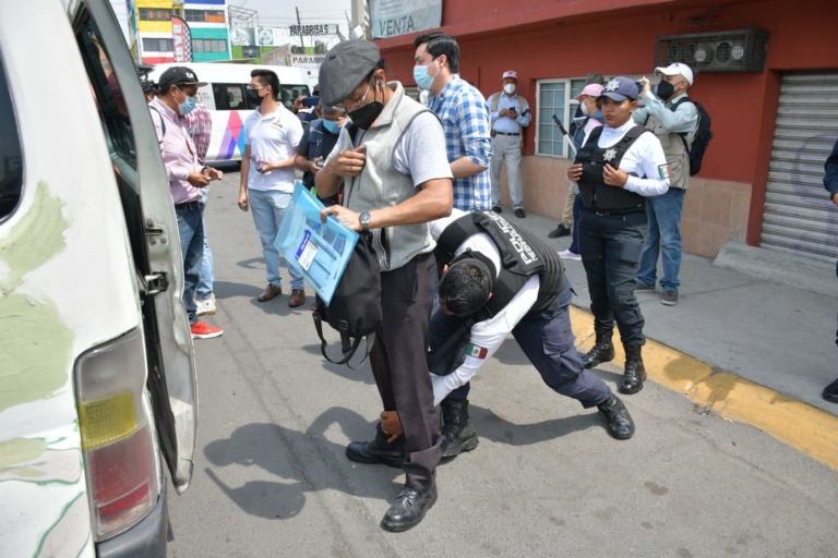 Ante la doble alerta de género se implementan operativos en transporte público