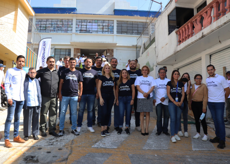 Inicia Huixquilucan programa “Acción por la Educación” para dar mantenimiento a escuelas públicas