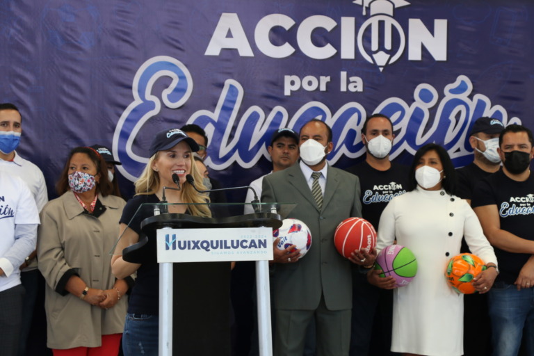 HUIXQUILUCAN REHABILITA LA SEGUNDA ESCUELA CON EL PROGRAMA ACCIÓN POR LA EDUCACIÓN
