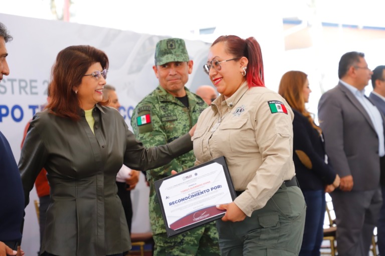 En Tecámac se trabaja para brindar la mejor policía en el Estado de México
