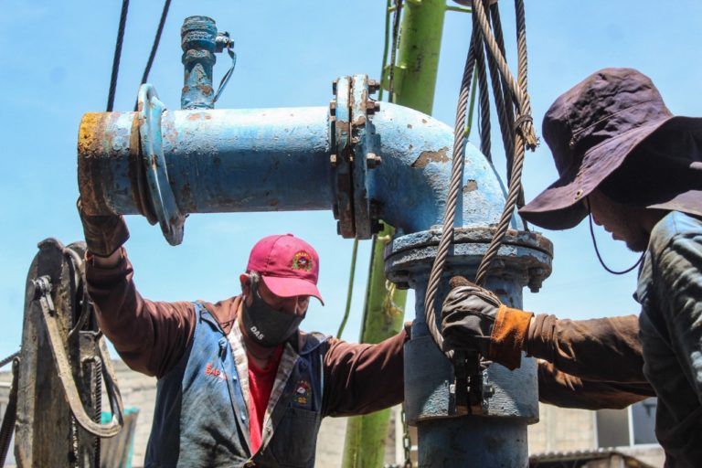 Ecatepec inicia perforación de cuatro pozos en la Quinta Zona para resolver desabasto histórico de agua