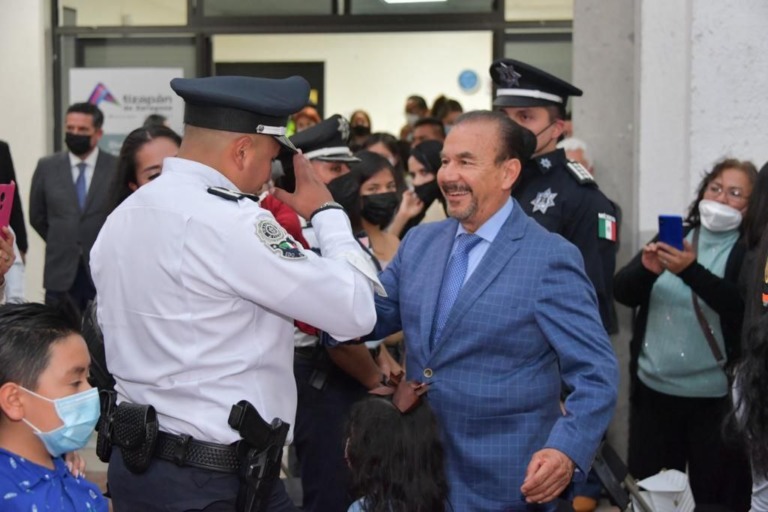 OTORGA PEDRO RODRÍGUEZ 85 ASCENSOS A POLICÍAS MUNICIPALES