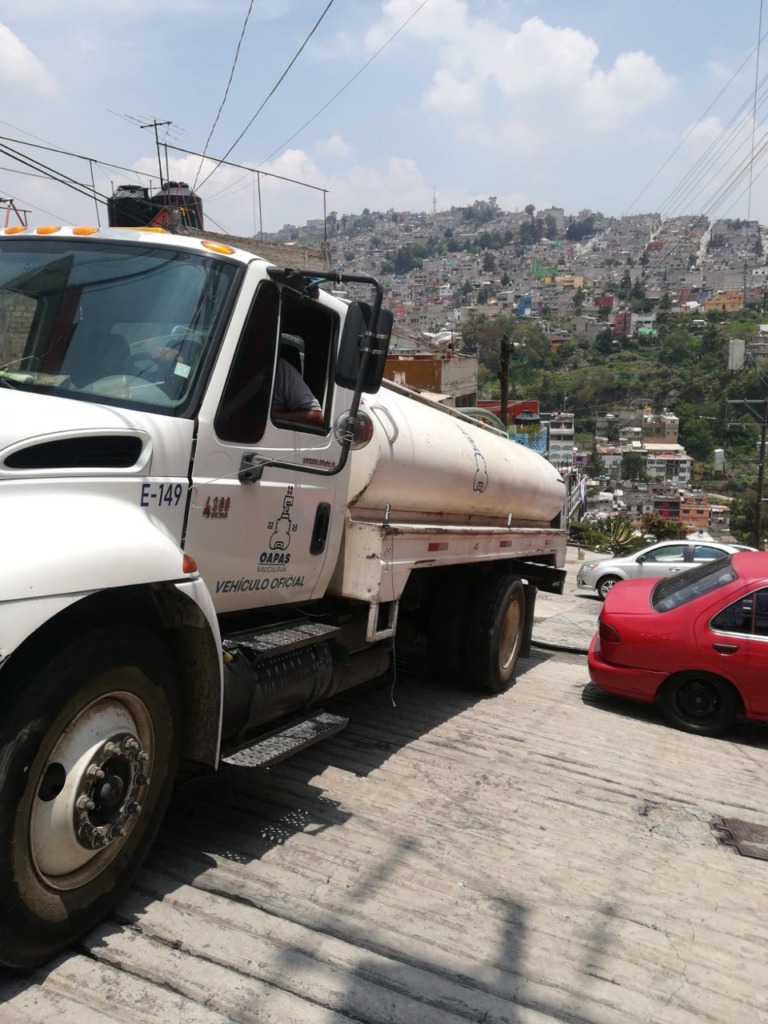 La CAEM envía menos agua a Naucalpan
