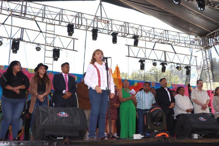 Inauguran Vanegas Tapia y Batres la Feria Nacional del Mole de San Pedro Atocpan, Milpa Alta