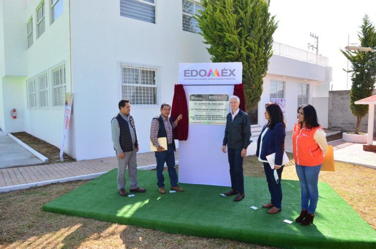 INAUGURA ALFREDO DEL MAZO EN IXTAPALUCA REFUGIO PARA MUJERES, SUS HIJAS E HIJOS EN SITUACIÓN DE VIOLENCIA