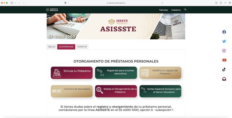 Realiza Issste sorteo especial de préstamos a personal médico del sector Salud